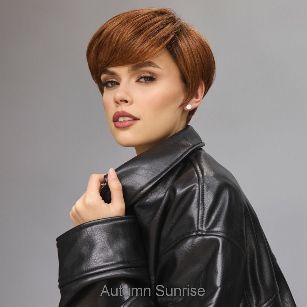 Charlotte by Alexander Couture wig in Autumn Sunrise Image 3