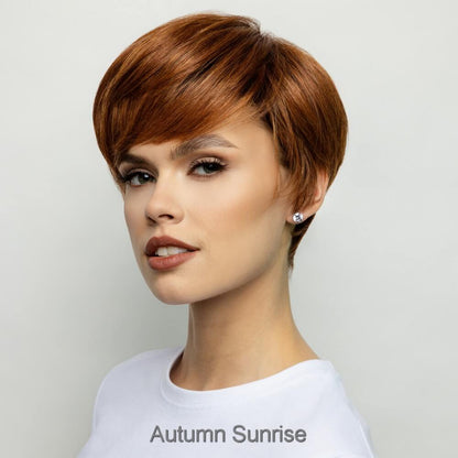 Charlotte by Alexander Couture wig in Autumn Sunrise Image 6