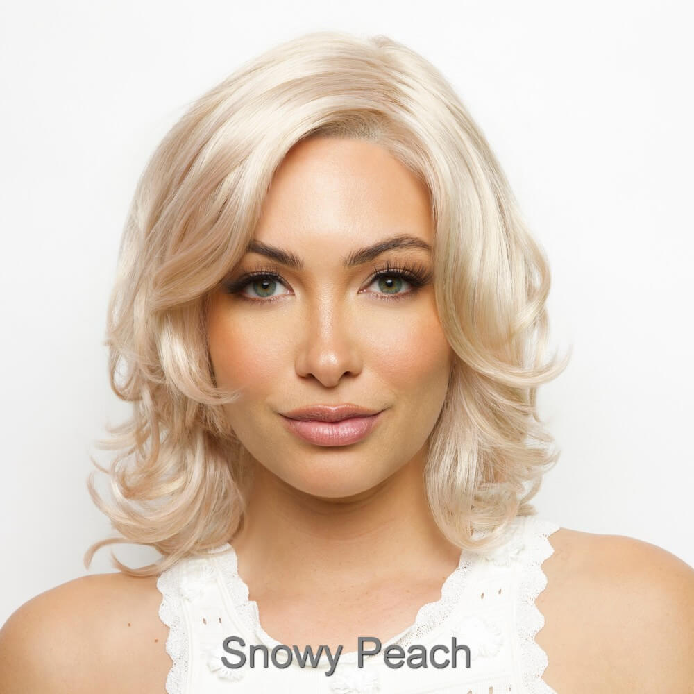 Clara by Orchid wig in Snowy Peach Image 1