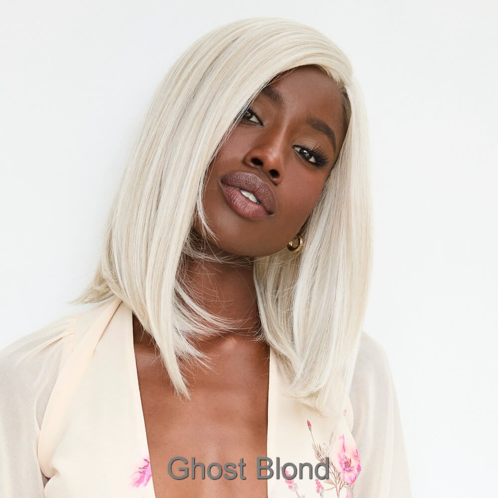 Davina by Orchid wig in Ghost Blond Image 1