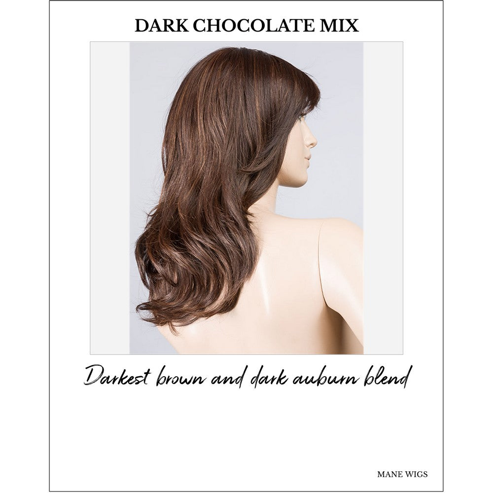 Flash Mono by Ellen Wille in Dark Chocolate Mix-Darkest brown and dark auburn blend