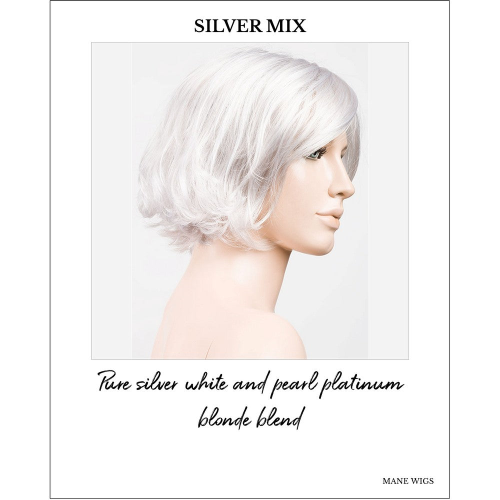 Like Mono Part by Ellen Wille in Silver Mix-Pure silver white and pearl platinum blonde blend