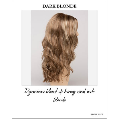 Maya wig by Envy in Dark Blonde-Dynamic blend of honey and ash blonde