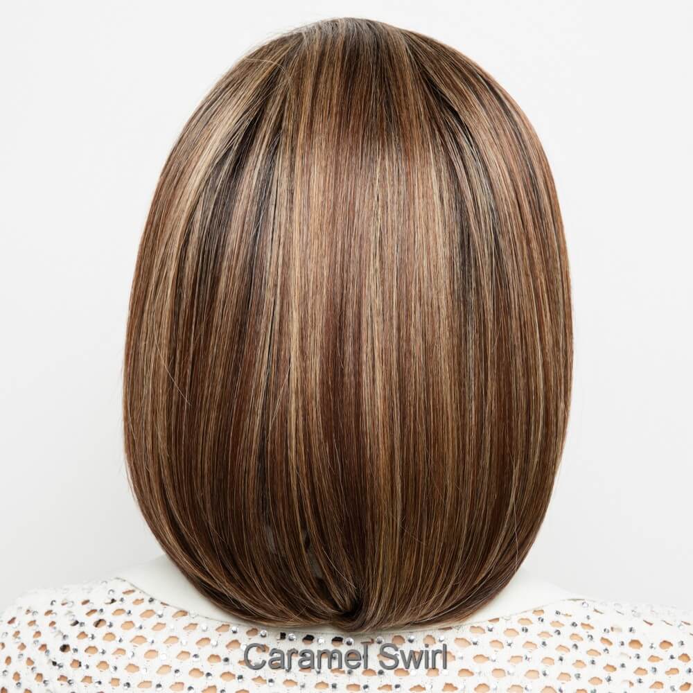 River by Alexander Couture wig in Caramel Swirl Image 6