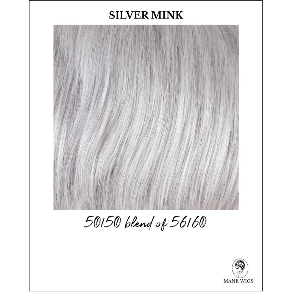 Silver Mink-50/50 blend of 56/60