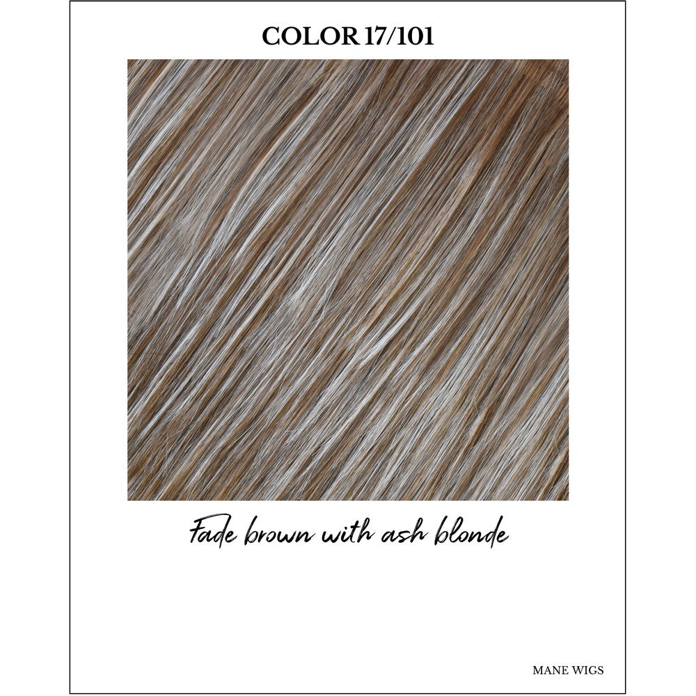 COLOR 17/101-Fade brown with ash blonde